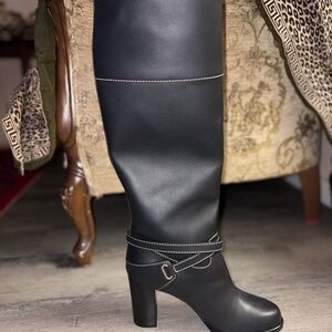 Michael Kors Black Heeled Boots
